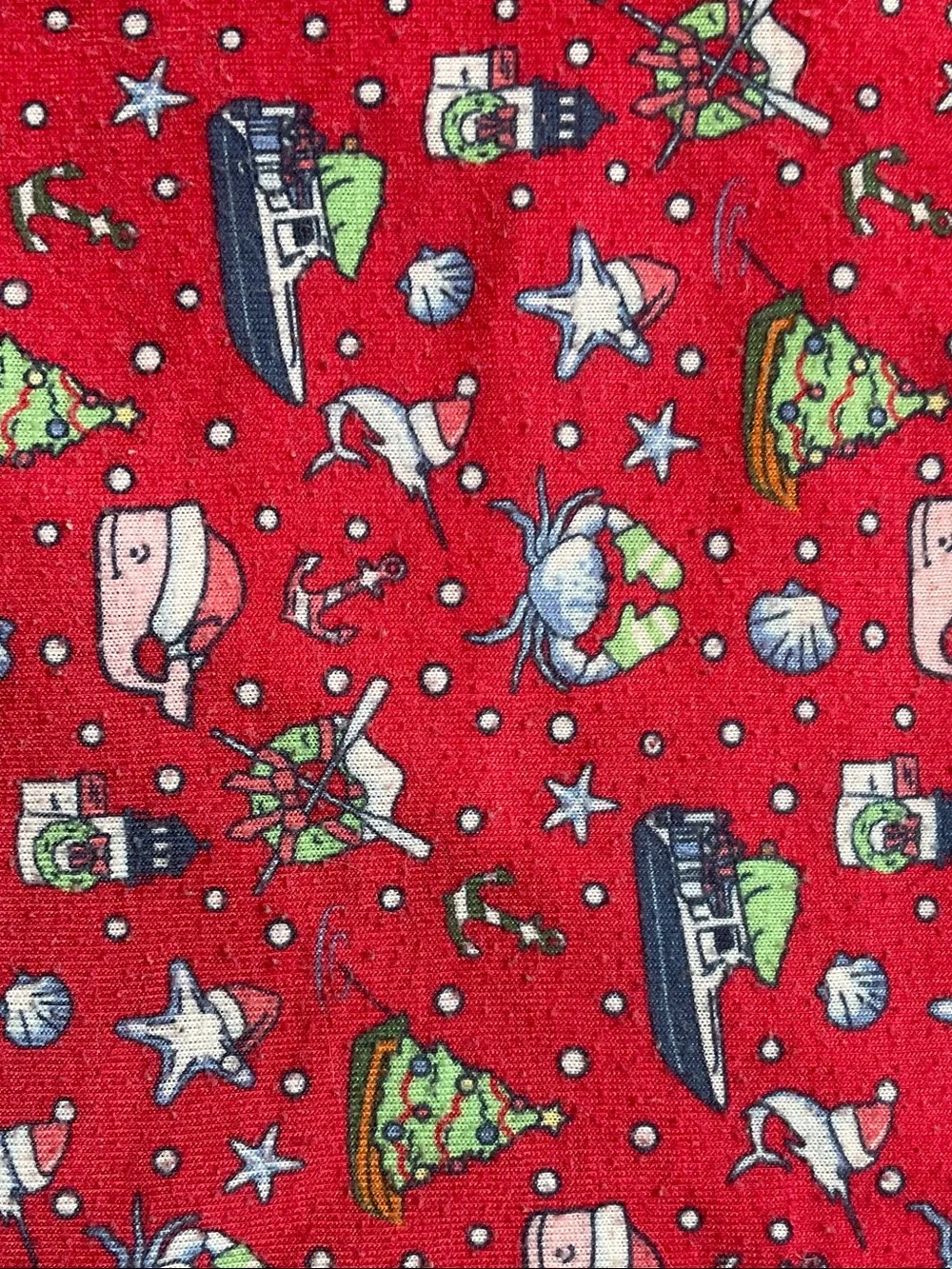 Vineyard Vines Red Holiday Penguin Print Pajama Pants